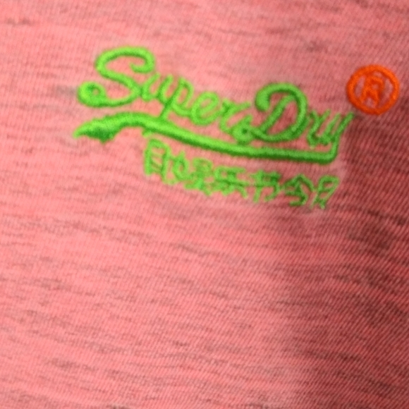 Vintage super dry orange label goods Shirt size m - Picture 3 of 6